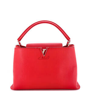 Louis Vuitton Capucines Bag Leather Mm #200199L21B